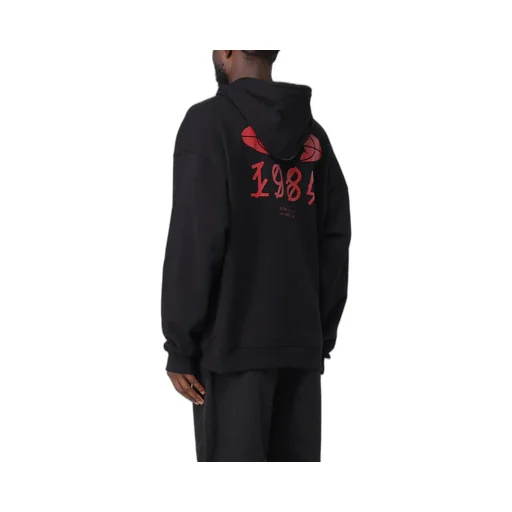 Graphic-Print Cotton Hoodie