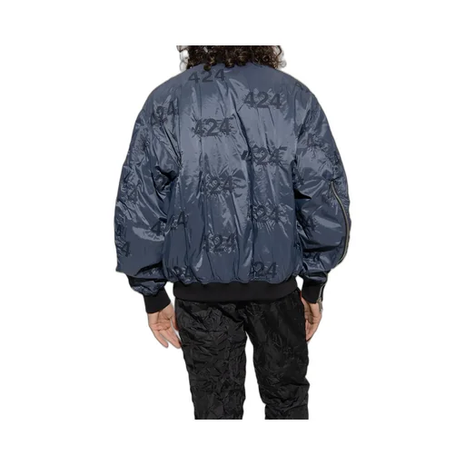 Reversible Emblem Bomber Jacket