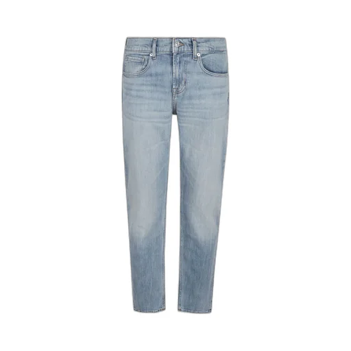 Straight-Leg Denim Pants
