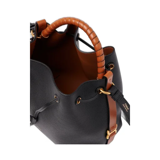 Marcie Drawstring Small Bucket Bag