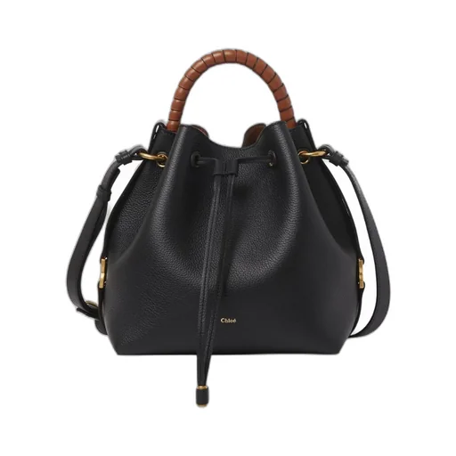 Marcie Drawstring Small Bucket Bag