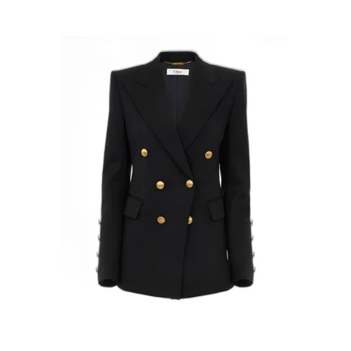 Double-Breasted Wool Blazer