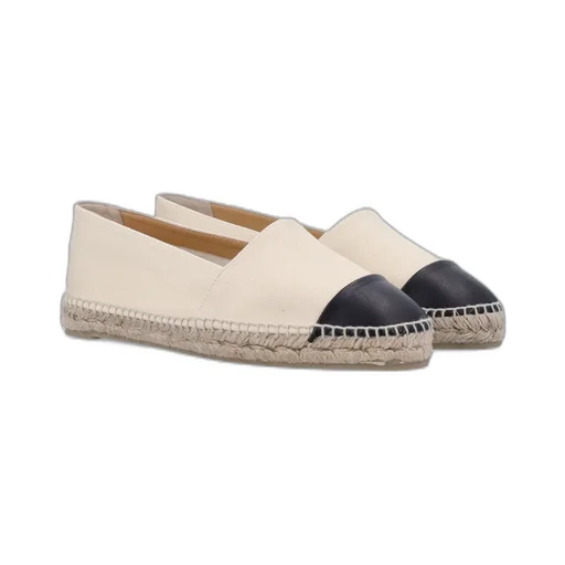 Katty Contrasted-Toecap Espadrilles