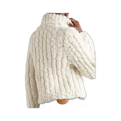Rib Turtleneck Sweater