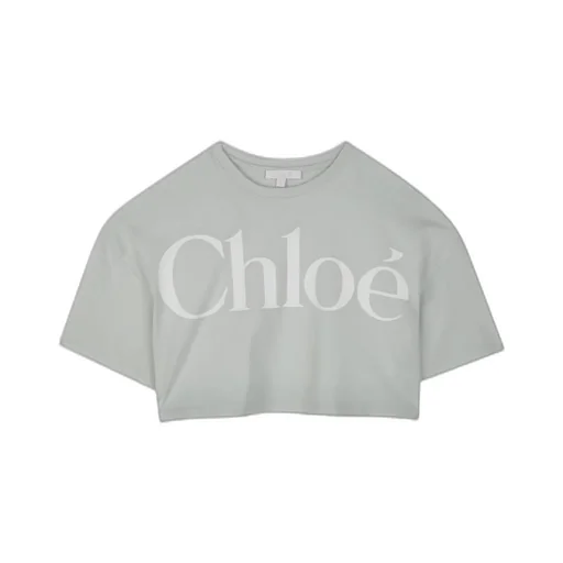 Cropped Jersey T-Shirt