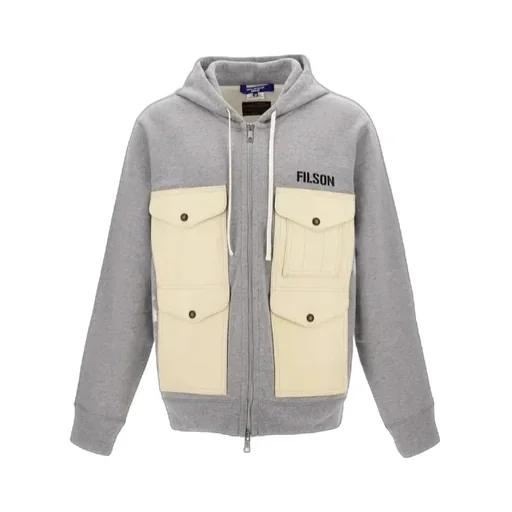 Hooded Sweatshirt Jacket