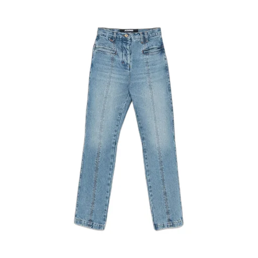Logo Patch Denim Jeans