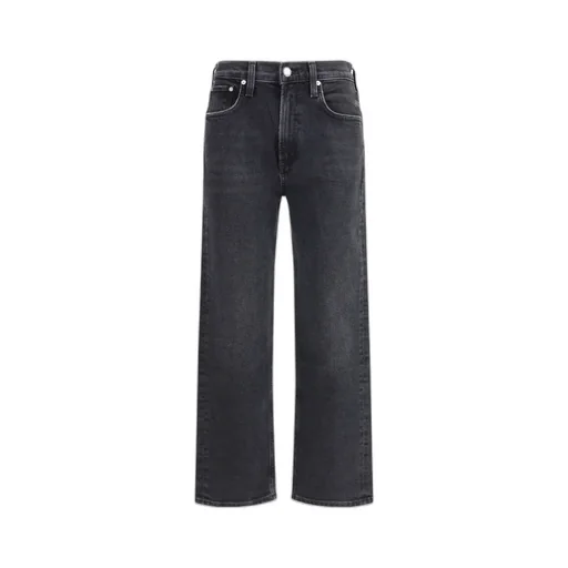Delfina High Rise Wide Leg Straight