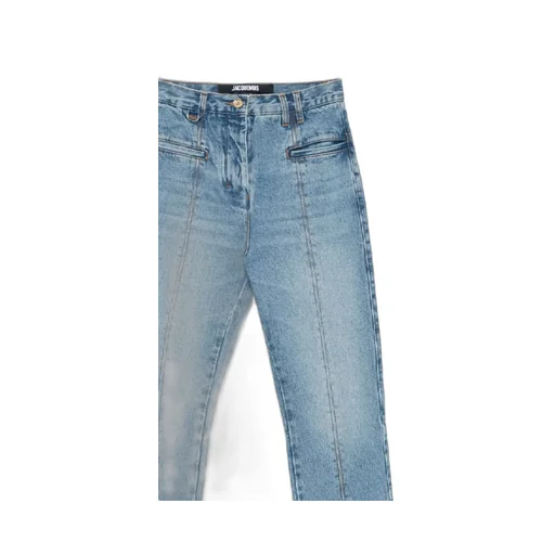 Logo Patch Denim Jeans