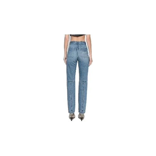 Logo Patch Denim Jeans