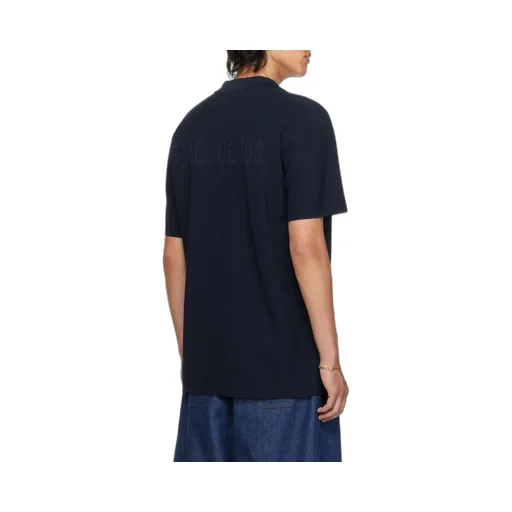 Oversized Knit Polo Shirt
