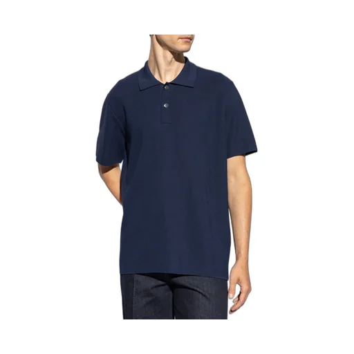 Oversized Knit Polo Shirt