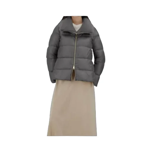 Faux-Fur Collar Padded Jacket