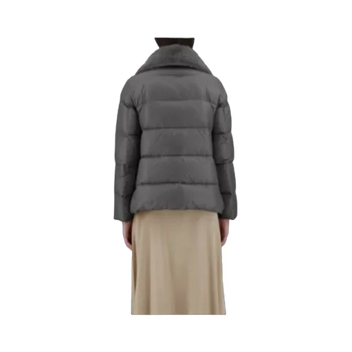 Faux-Fur Collar Padded Jacket