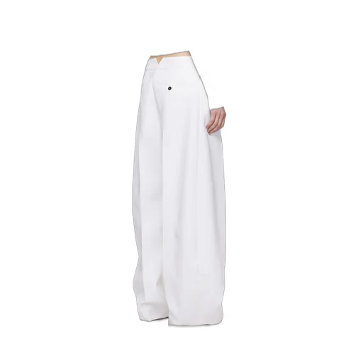 Le Pantalon Ovalo Curved Pants
