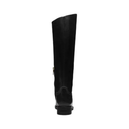 Zip Leather Boots