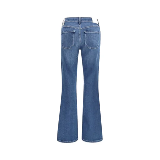High-Waisted Flared Jeans