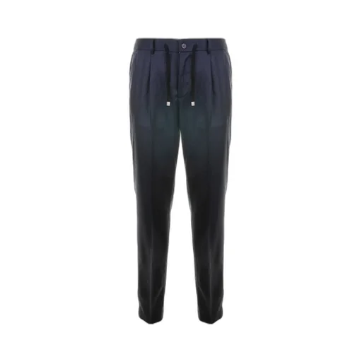 Drawstring Pleated Trousers
