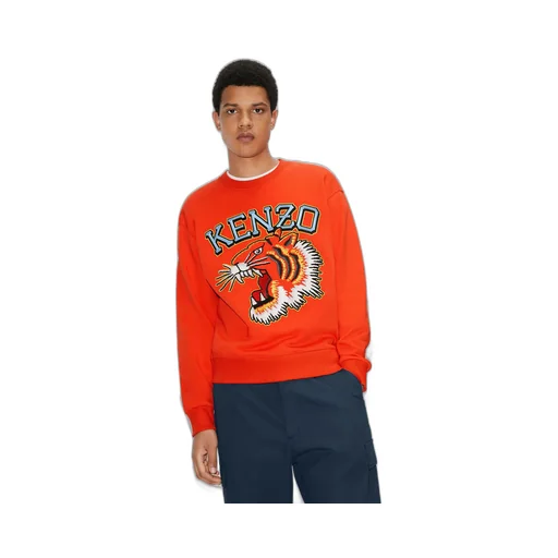 Logo Embroidered Crewneck Sweatshirt