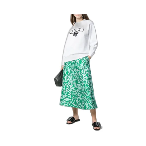 Embroidered Rose Logo Sweater
