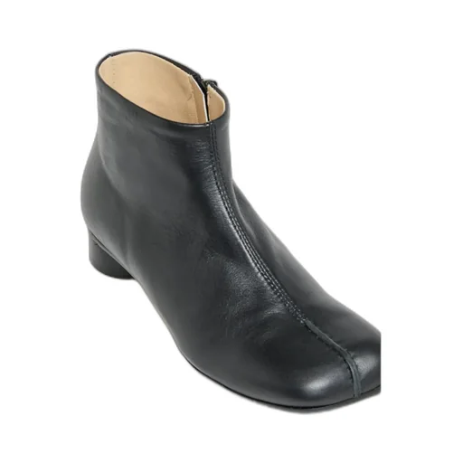 Square Toe Ankle Boots