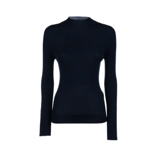 Half-Neck Knitted Sweater