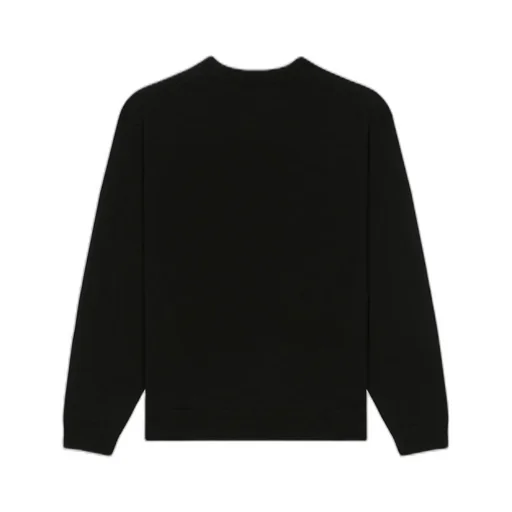 Boke Flower Crest Embroidered Knitted Sweater