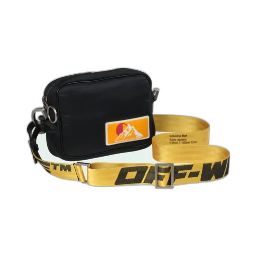 Padded Logo Shoulder Bag