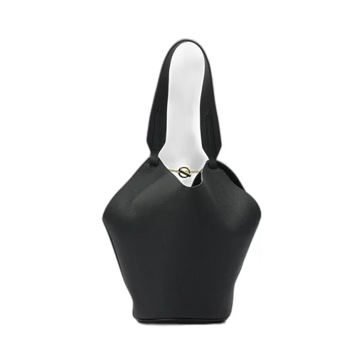 Lotus Chain Detailed Mini Tote Bag