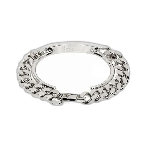 Chain-Detail Cuff Bracelet