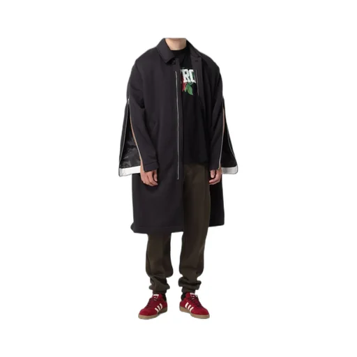 Zippered Sleeve Coat