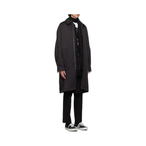 Zippered Sleeve Coat
