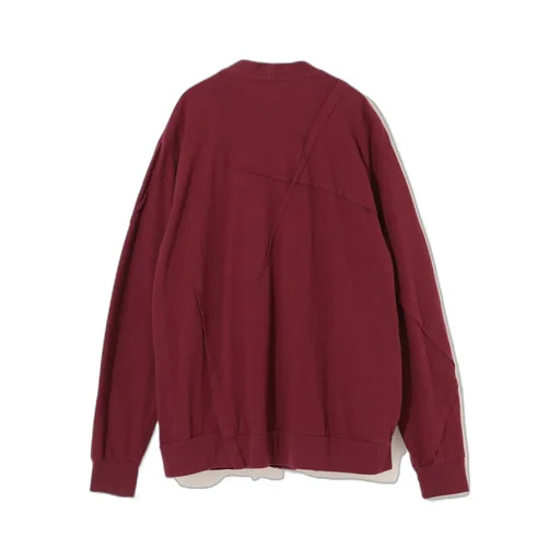 Plain Knitted Long-Sleeved Cardigan