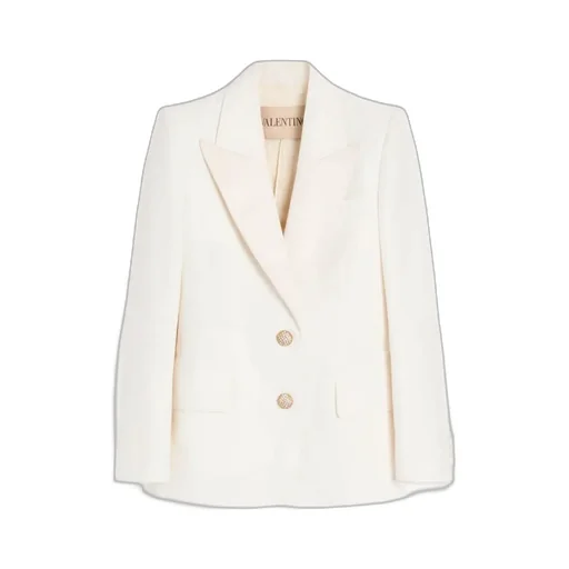 Diagonal Single-Breasted Jacket