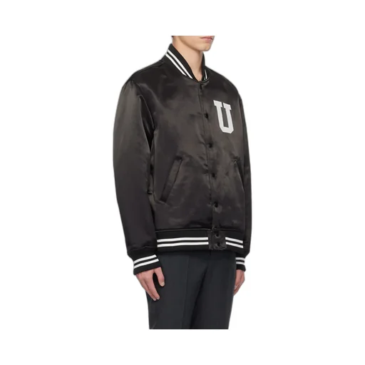 Pattern Printed Baseball Casual Jacket
