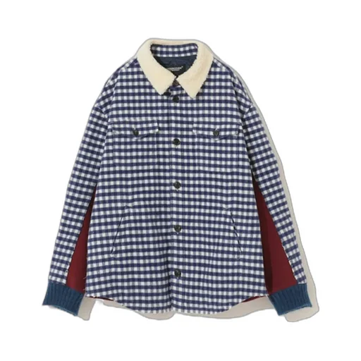 Stitching Detail Long-Sleeved Casual Jacket