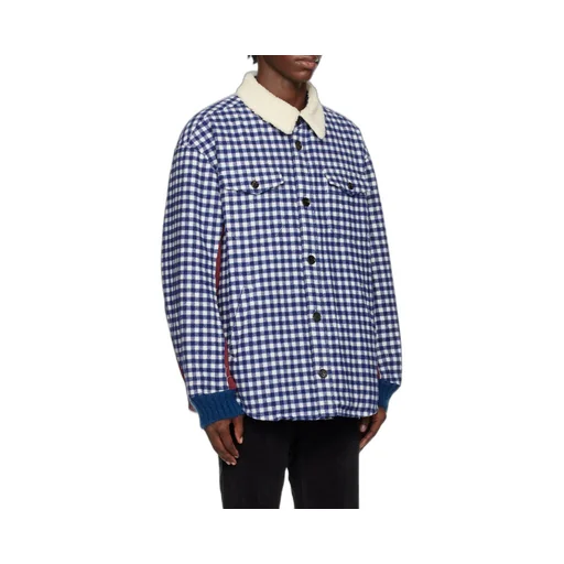 Stitching Detail Long-Sleeved Casual Jacket