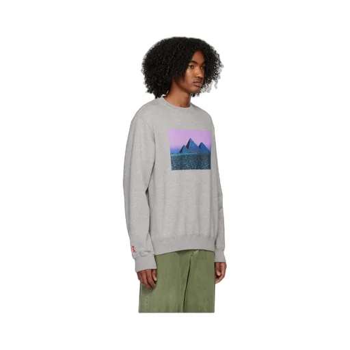 Rib Round-Neck Sweater