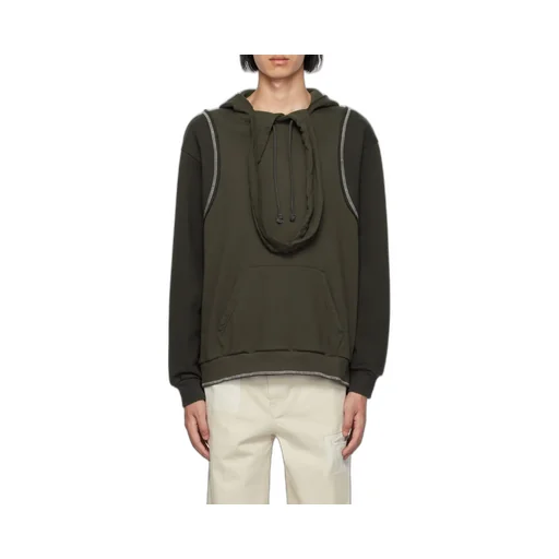 Hollow Hooded Sweater