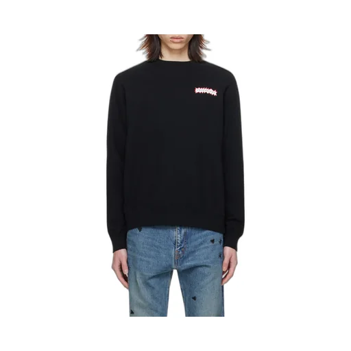 Long-Sleeved Round-Neck Sweater