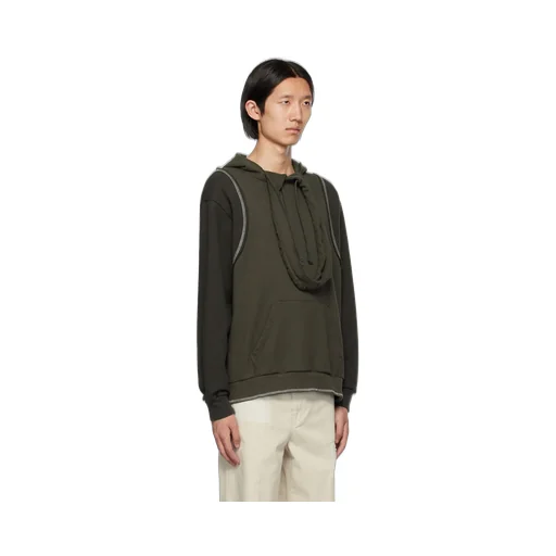 Hollow Hooded Sweater