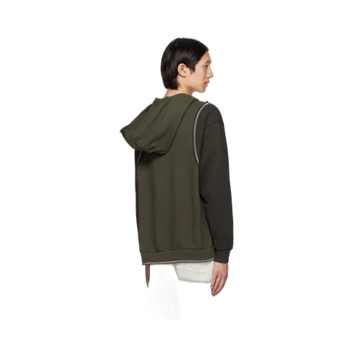 Hollow Hooded Sweater