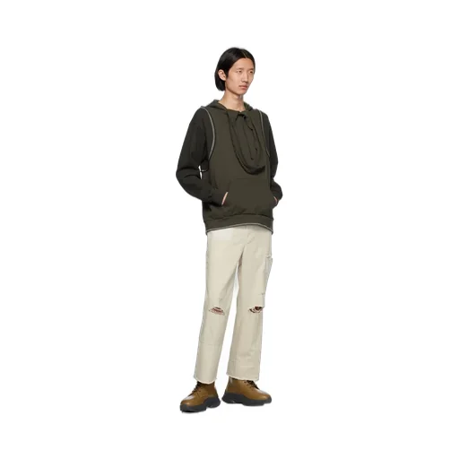 Hollow Hooded Sweater