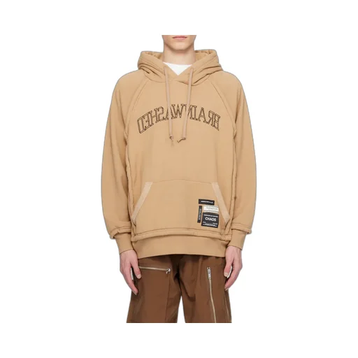 Logo Embroidered Hooded Sweater
