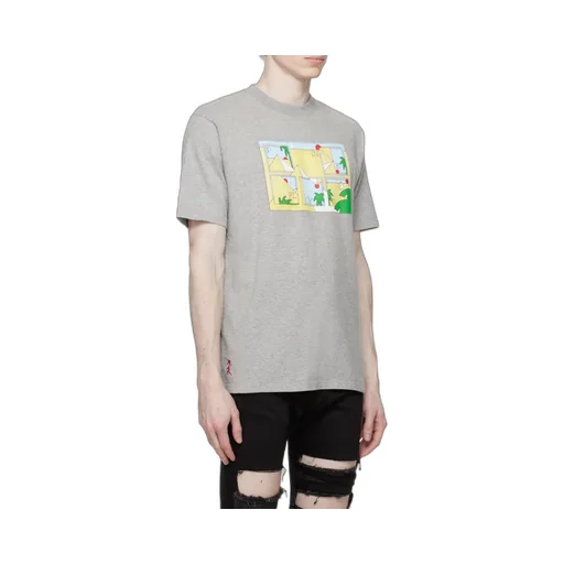 Printed Round-Necked T-Shirt