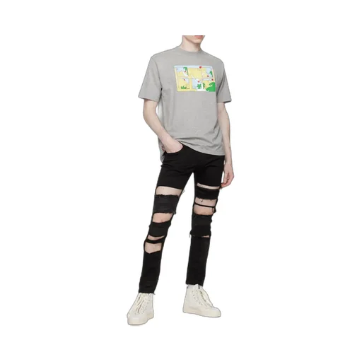 Printed Round-Necked T-Shirt