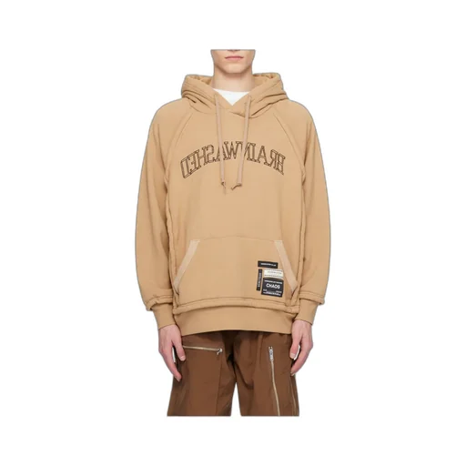 Logo Embroidered Hooded Sweater