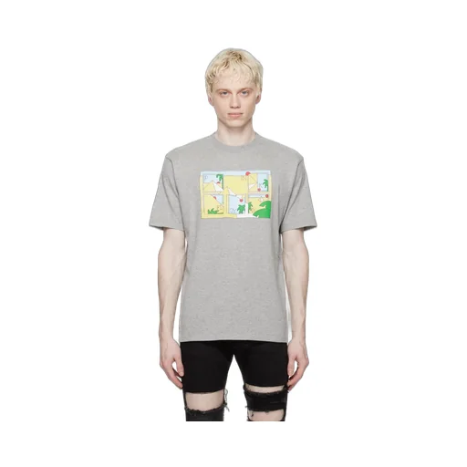 Printed Round-Necked T-Shirt