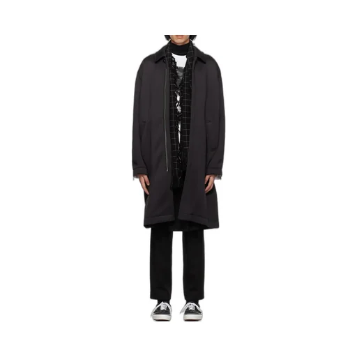Zippered Sleeve Coat