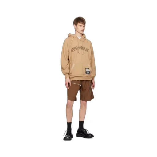Logo Embroidered Hooded Sweater
